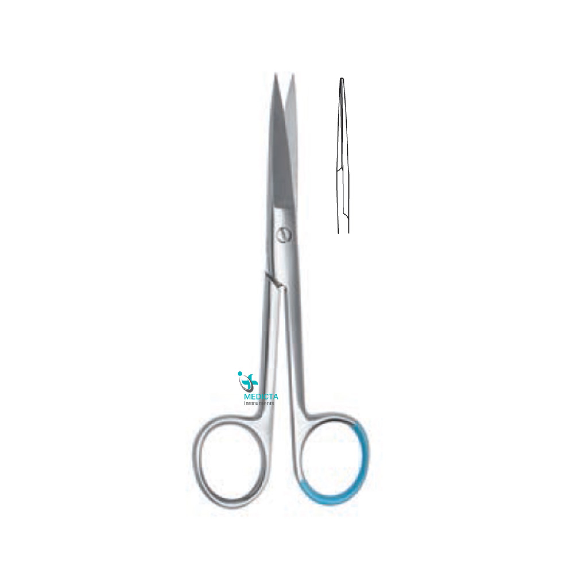 Single Use Surgical Scissor Sharp Sharp Medicta Instruments